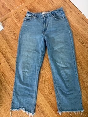 Abercrombie ankle straight ultra high rise 29/8 curve love